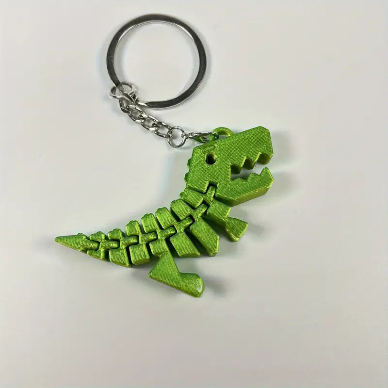 3D printing small dinosaur pendant multi-joint hands-on model gift gift giving home decoration ornaments for children to play