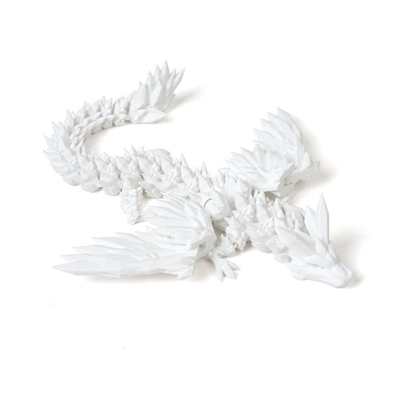 3D printed flying crystal dragon