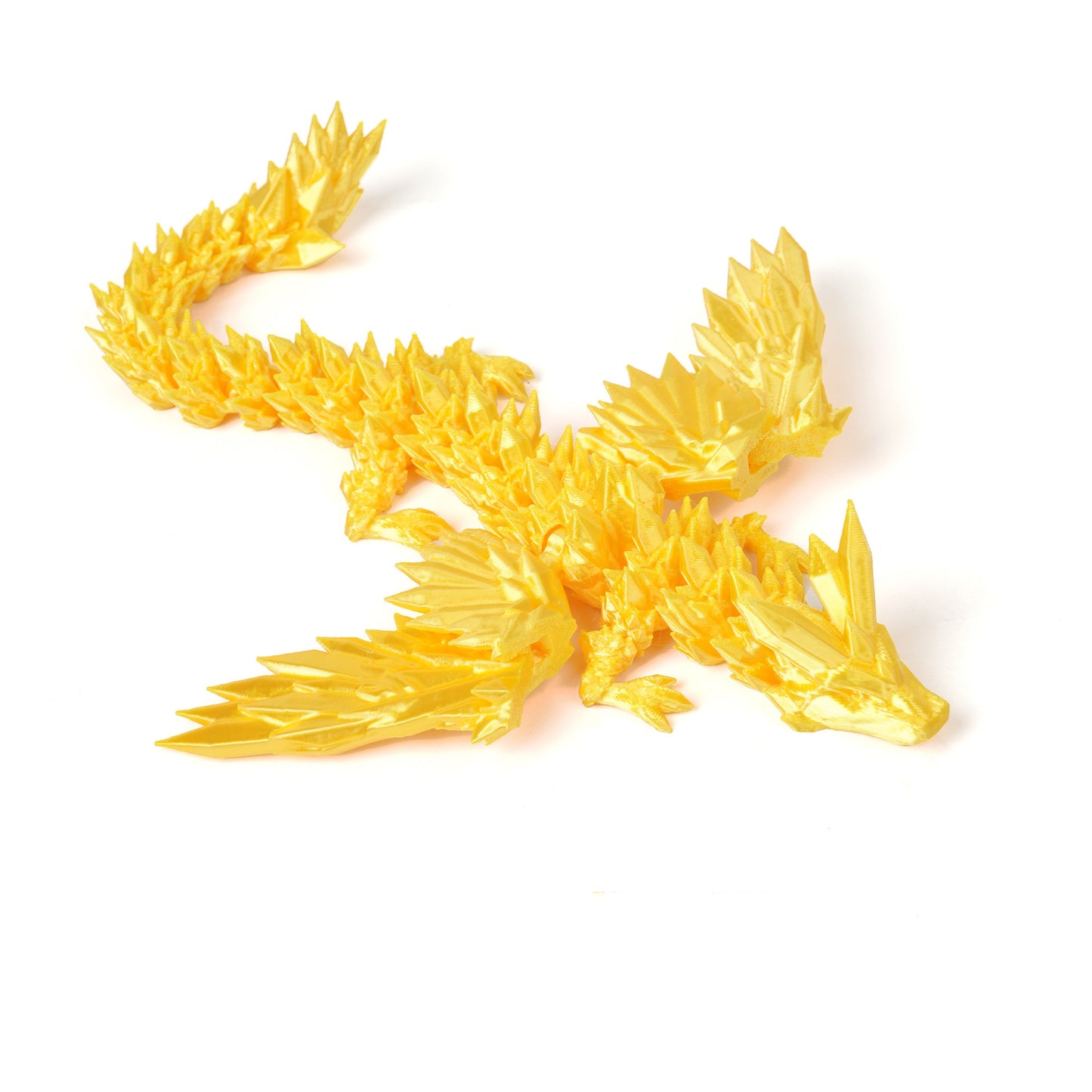 3D printed flying crystal dragon