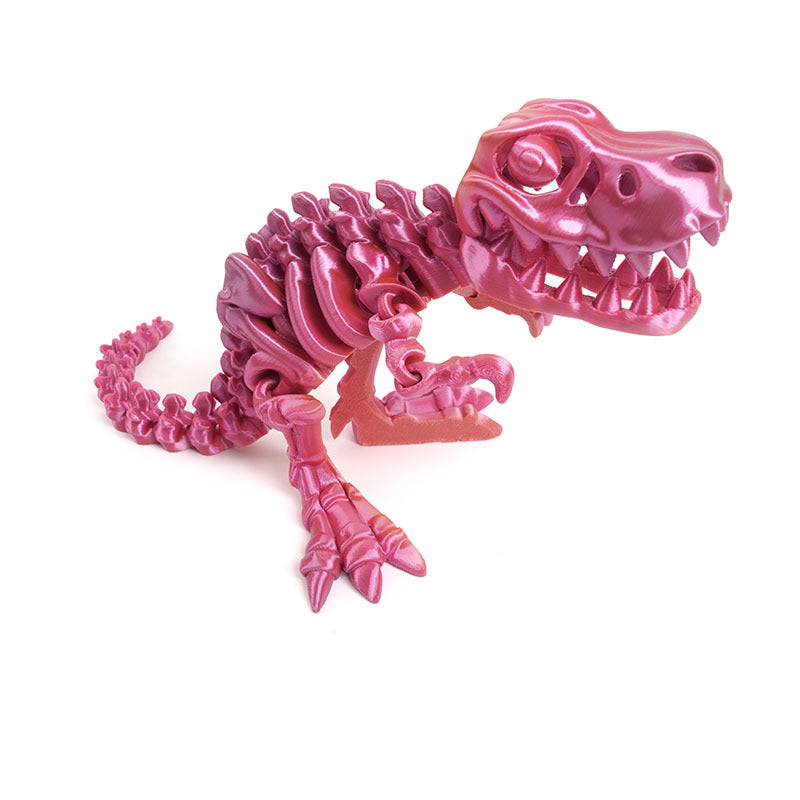 Tyrannosaurus rex dinosaur skeleton deformation ornament figure gift craft toy