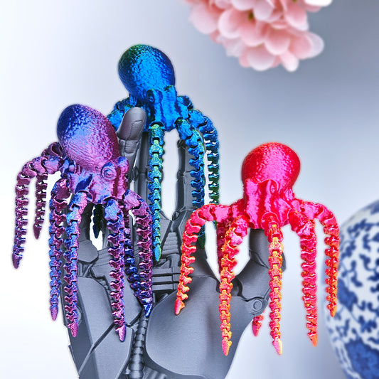 3D Printed Cthulhu Octopus Movable Model Gift Decoration Children's Toy