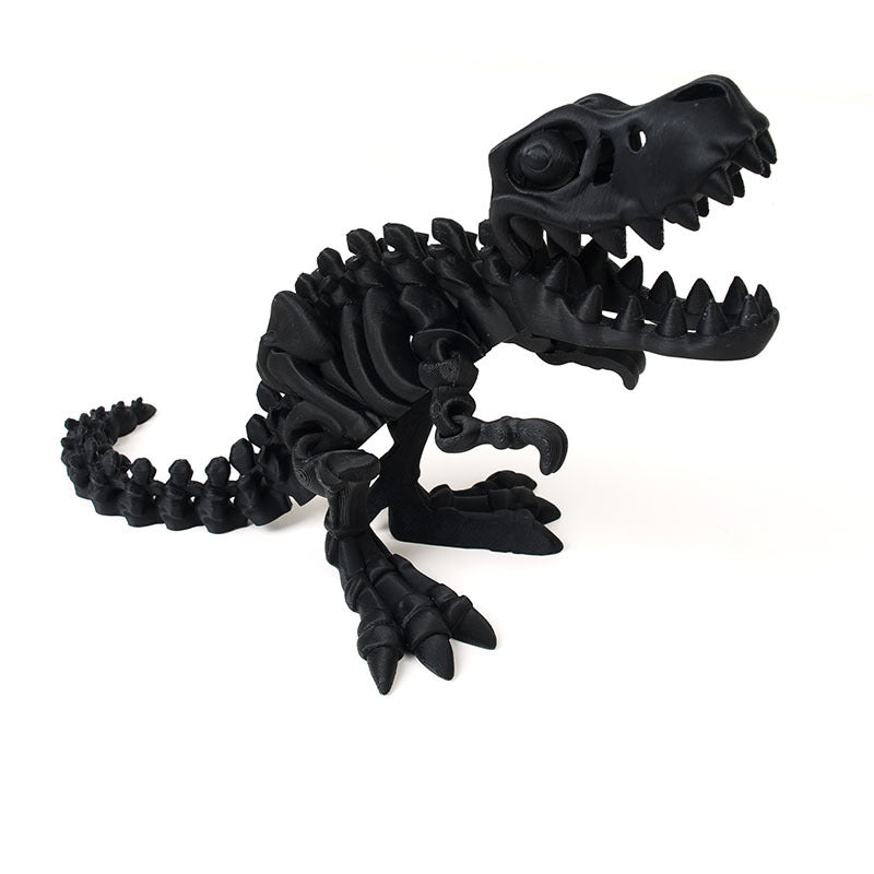 Tyrannosaurus rex dinosaur skeleton deformation ornament figure gift craft toy