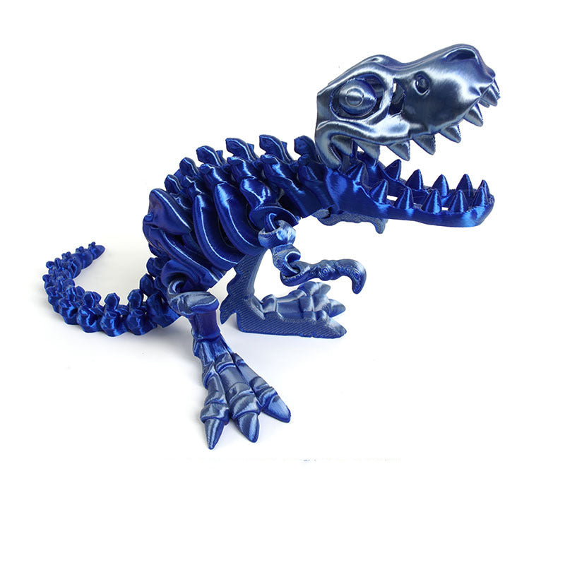 Tyrannosaurus rex dinosaur skeleton deformation ornament figure gift craft toy